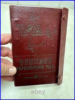 WW2 US Army Air Forces B-29 Gunners Information File Named