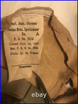 WW2 US Army Air Forces Chamois mask USAAF USAAC WWII Heavy Bomber uniform