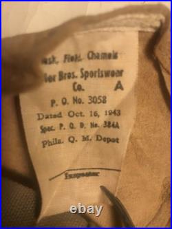 WW2 US Army Air Forces Chamois mask USAAF USAAC WWII Heavy Bomber uniform