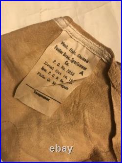WW2 US Army Air Forces Chamois mask USAAF USAAC WWII Heavy Bomber uniform