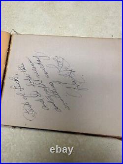 WW2 US Army Air Forces Chanute Field, Illinois Autograph Book