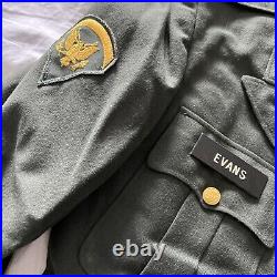 WW2 US Army Air Forces Medical Dress Uniform Jacket & Pants USED
