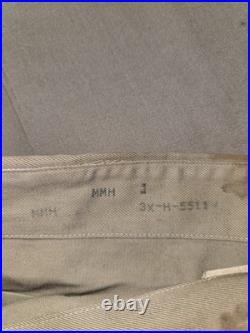 WW2 US Army Air Forces Officer Jacket STERLING Pilot Wings Patch Summer Khaki