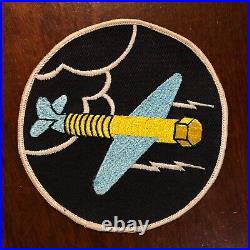 WW2 US Army Air Forces USAAF 365th Fighter Squadron 5 Twill Jacket Patch CLEAN