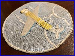 WW2 US Army Air Forces USAAF 365th Fighter Squadron 5 Twill Jacket Patch CLEAN