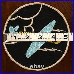 WW2 US Army Air Forces USAAF 365th Fighter Squadron 5 Twill Jacket Patch CLEAN