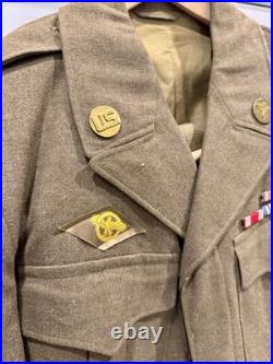 WW2 US Army Air Forces (USAAF) Unfiorm Ike Jacket, Pants, Belt, Tie, 2 Shirts
