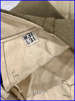 WW2 US Army Air Forces (USAAF) Unfiorm Ike Jacket, Pants, Belt, Tie, 2 Shirts