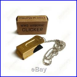 WW2 US Army Airborne CRICKET CLICKER American D-Day Para Air Force Signals 100ps