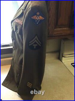 WW2 US Army FAR EAST AIR FORCE Full Uniform Asiatic Pacific Philippines Bars