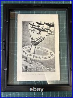WW2 US Army Rare 8th Air Force Document General Doolittle Letter (Near Mint)