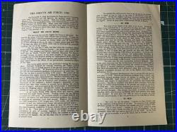 WW2 US Army Rare 8th Air Force Document General Doolittle Letter (Near Mint)