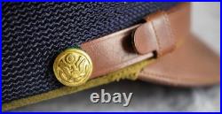 WW2 US Army air corp force cadet military uniform dress visor cap war jacket hat