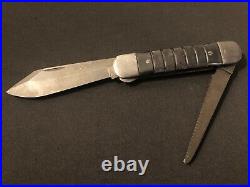 WW2 US Colonial Giant Jack Knife -Pilot Survival Kit/Army Air Force -Saw-MINT