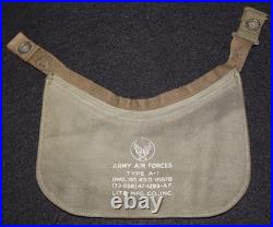 WW2 USAAF Army Air Forces Type A-1 Removable Flight Helmet Visor LITE MFG CO INC