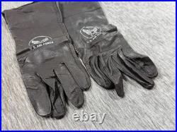 WW2 USAAF Type B-3A Leather Flying Gloves Size 9 US Army Air Force Original