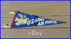WW2 USAAF US Army Air Force South Plains Flying School Lubbock Bug Bunny Pennant