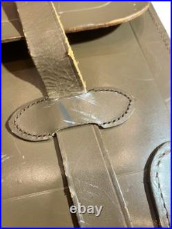 WW2 Vintage Leather US Army Air Force Navigational Briefcase