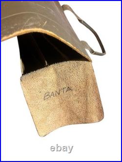 WW2 Vintage Leather US Army Air Force Navigational Briefcase