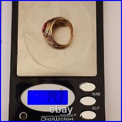 WW2 Vintage US Army Air Forces Pilot 10K Gold Ring Size 11 Pilot Officer Ring