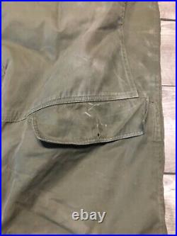 WW2 WWII Army Air Force Type A-10 Alpaca Wool Pants Trousers 38 WBC Clothing US