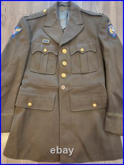 WW2 WWII U. S. Army 12th Air Force Troop Carrier Squadron Uniform