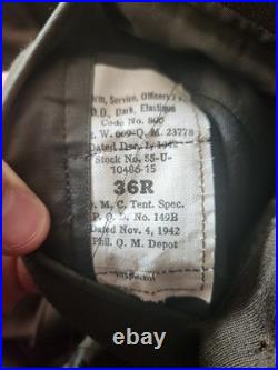 WW2 WWII U. S. Army 12th Air Force Troop Carrier Squadron Uniform