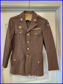 WW2 WWII U. S. Army 7th Army Air Forces Uniform. Laundry Number
