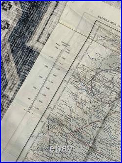 WW2 WWII US Army Air Force Silk Pilot Escape Map 1944 Peking & Ryojun CHINA CBI