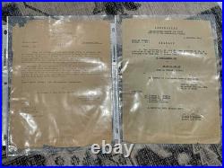 WW2 WWII USAAF US Army Air Force 458th BG Bombadier Document Group JR Butler