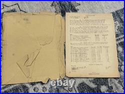 WW2 WWII USAAF US Army Air Force 458th BG Bombadier Document Group JR Butler