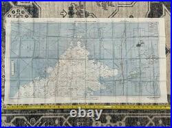 WW2 WWII USAAF US Army Air Force Silk Pilot Escape Map 1944 Mindanao & Borneo