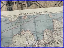 WW2 WWII USAAF US Army Air Force Silk Pilot Escape Map 1944 Mindanao & Borneo