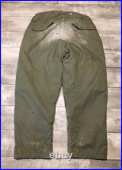 WW2 WWll US Army Air Force Type A-10 Alpaca Wool Pants Trousers 38 WBC Clothing
