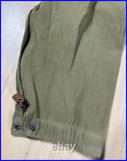 WW2 era US Army Air Corps Force Type A-4 Flight Suit Coveralls with Belt