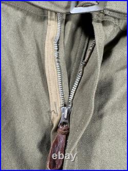 WW2 era US Army Air Corps Force Type A-4 Flight Suit Coveralls with Belt