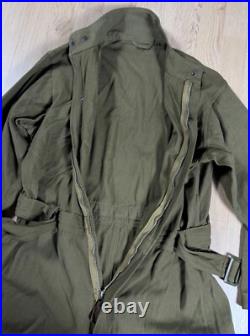 WW2 era US Army Air Corps Force Type A-4 Flight Suit Coveralls with Belt