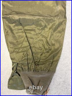 WW2 military F-3 heated flight suite small long US ARMY AIR FORCES Collectable