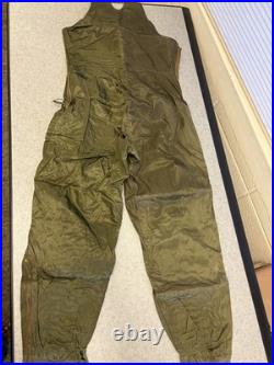WW2 military F-3 heated flight suite small long US ARMY AIR FORCES Collectable