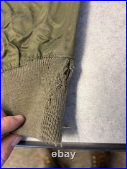 WW2 military F-3 heated flight suite small long US ARMY AIR FORCES Collectable