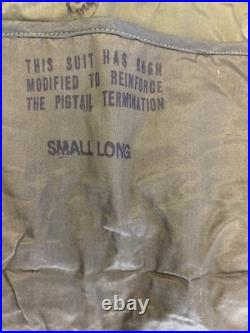 WW2 military F-3 heated flight suite small long US ARMY AIR FORCES Collectable