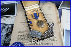 WW2 soldier Air Medal wings US Army Air force Corp USAF NAME combat bomber group