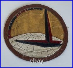 WWII 1945 US Air Transport Command Army Air Force Multi Piece Leather Patch