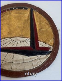 WWII 1945 US Air Transport Command Army Air Force Multi Piece Leather Patch