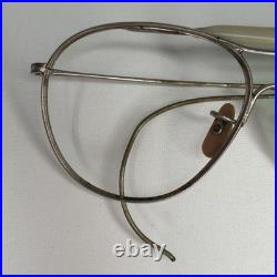 WWII 1945 US Army Air Forces AN6531-1 Aviator Sunglasses AO Case As-Is
