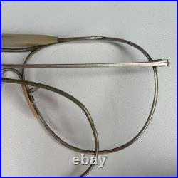 WWII 1945 US Army Air Forces AN6531-1 Aviator Sunglasses AO Case As-Is