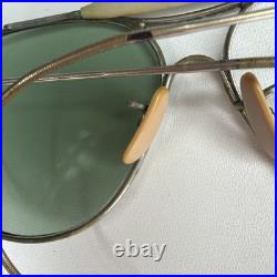 WWII 1945 US Army Air Forces AN6531-1 Aviator Sunglasses AO Case As-Is