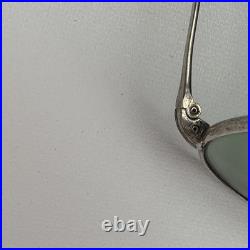 WWII 1945 US Army Air Forces AN6531-1 Aviator Sunglasses AO Case As-Is