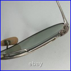 WWII 1945 US Army Air Forces AN6531-1 Aviator Sunglasses AO Case As-Is
