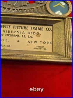 WWII-1950s US Army Air Force 3rd Commemorative Original Plaque 24 Karat